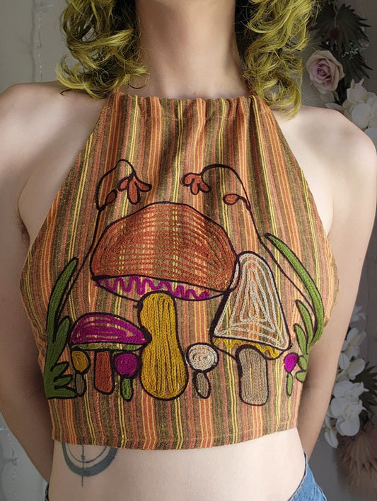 Mushroom Halter Top