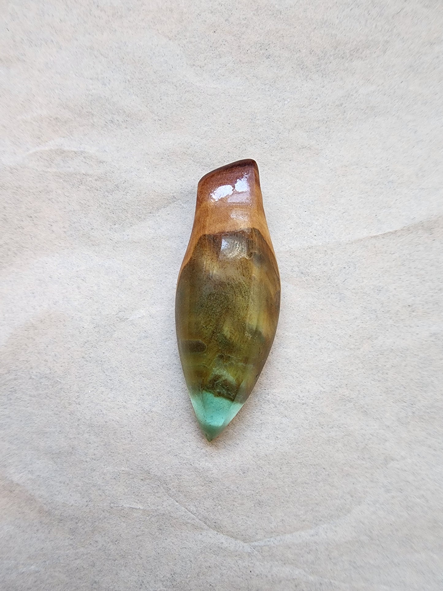 Wood Resin Pendant