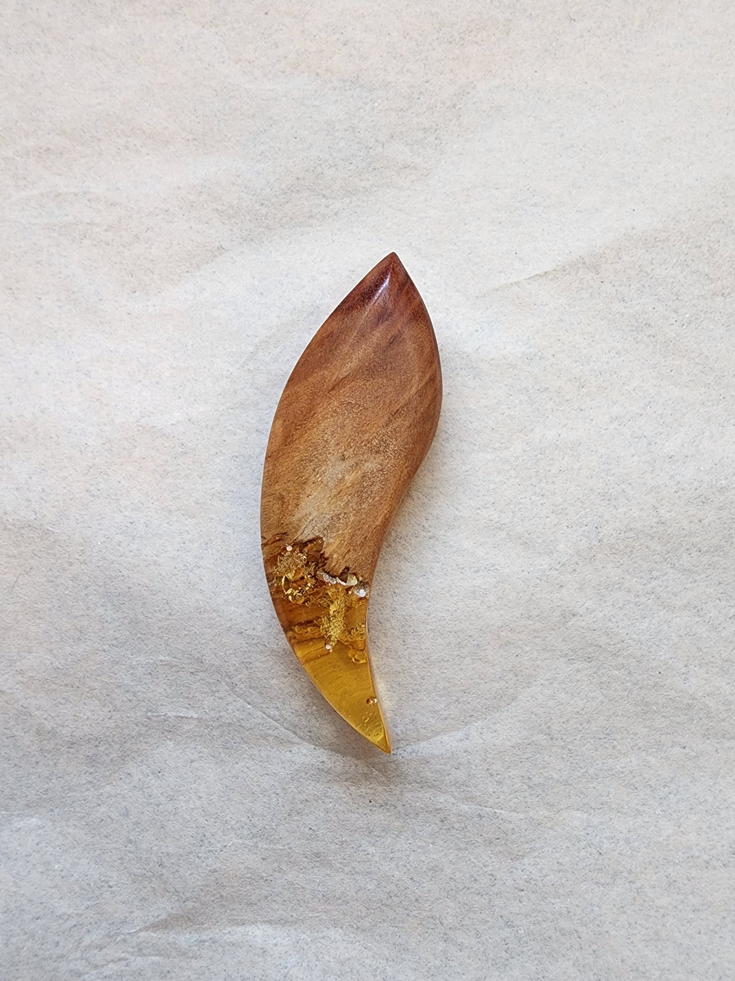 Wood Resin Pendant