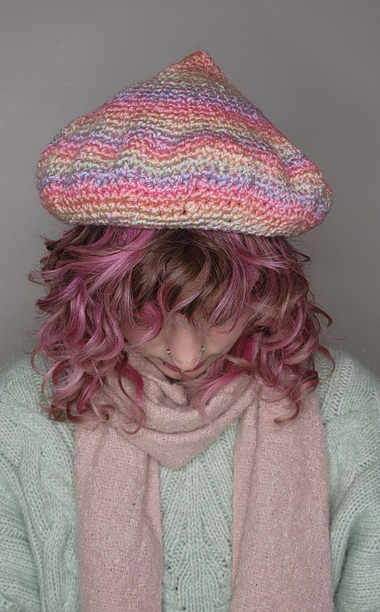 Fae Beret - Rainbow