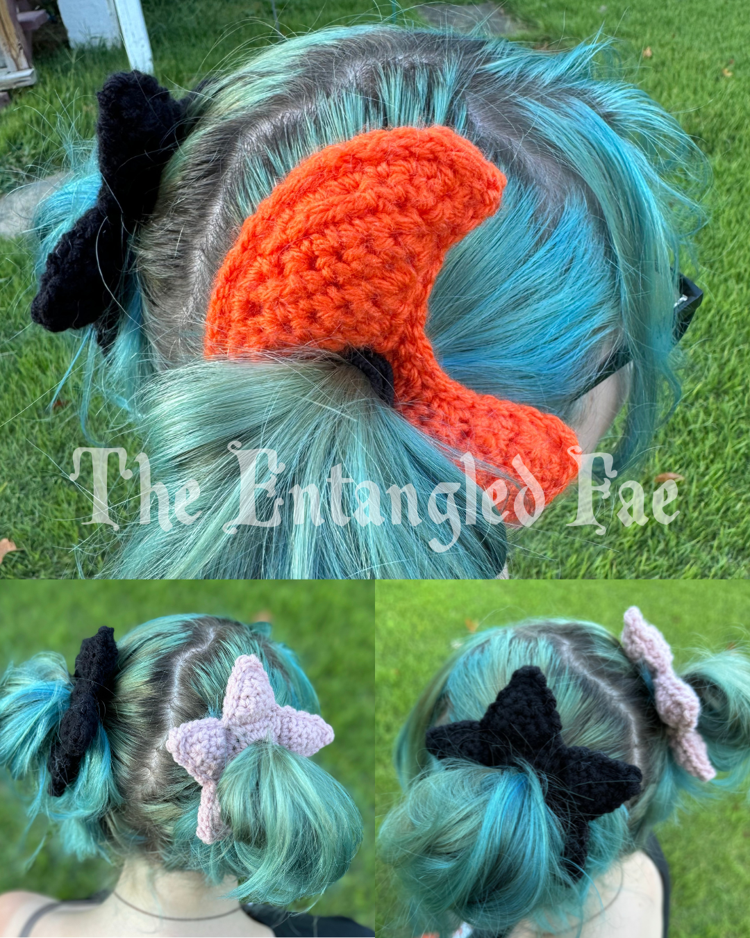 Star & Moon Bun Booper Crochet Pattern