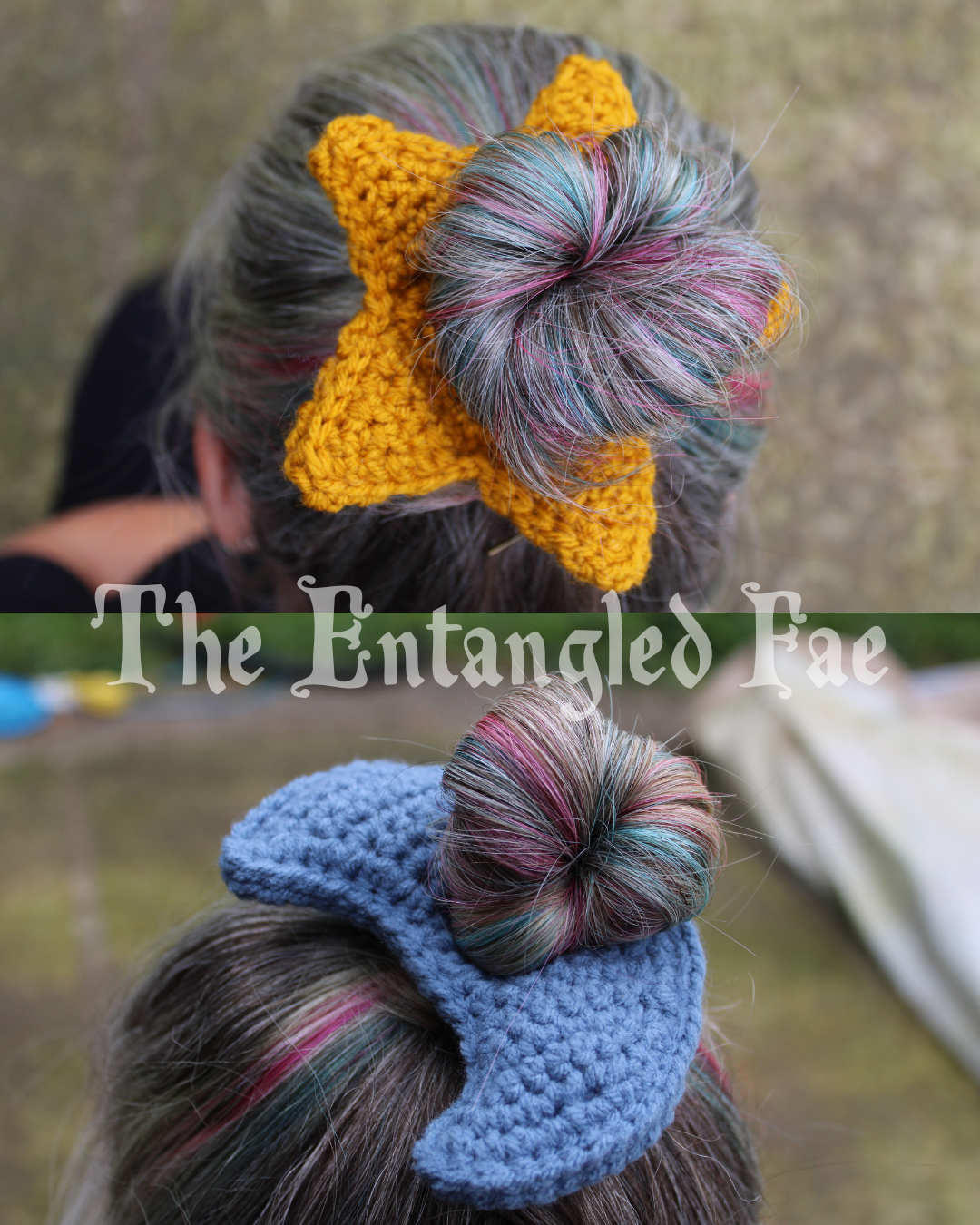 Star & Moon Bun Booper Crochet Pattern