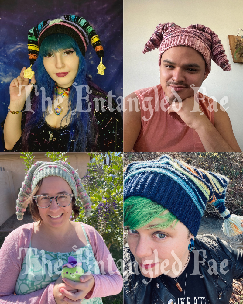 FaeFoolery Cap Crochet Pattern