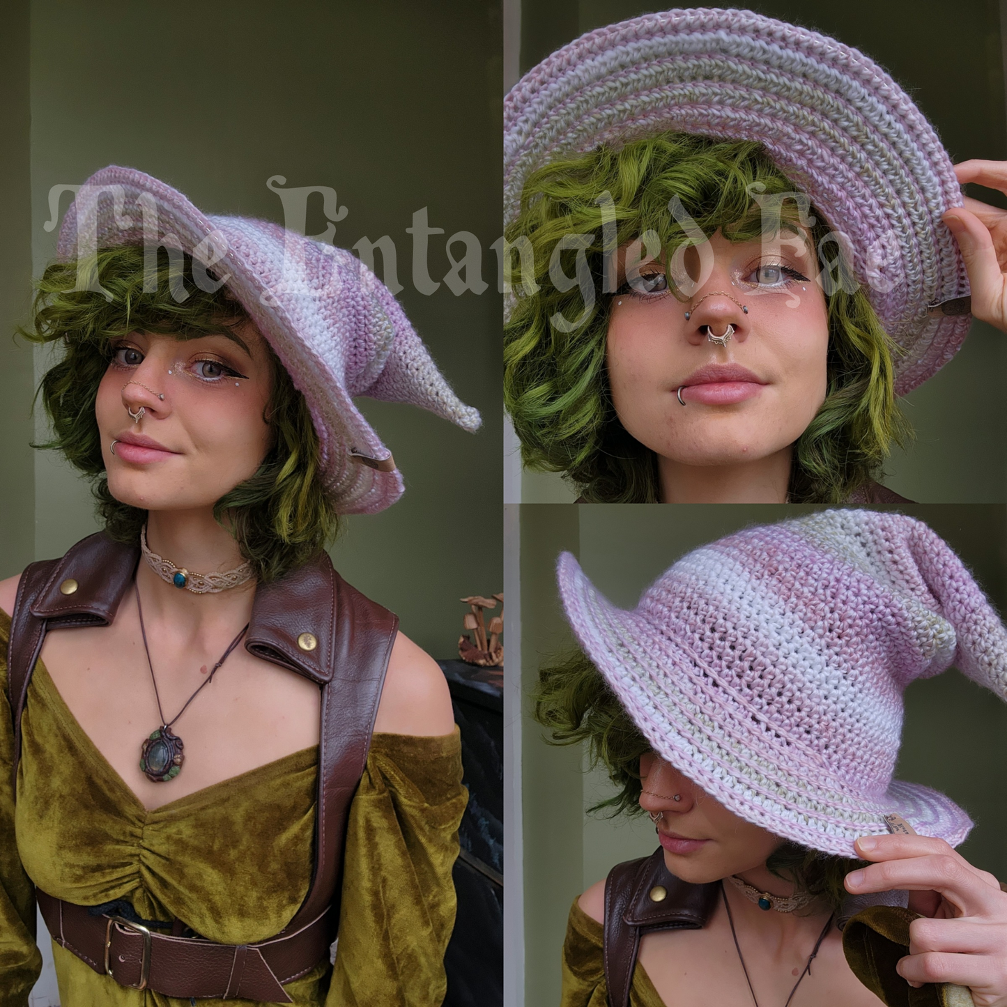 Slouchy Witch Hat Crochet Pattern