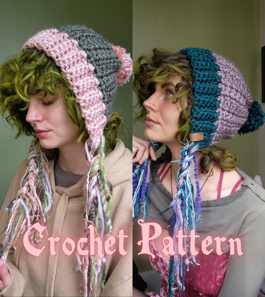 Faerie Tale Bonnet Crochet Pattern