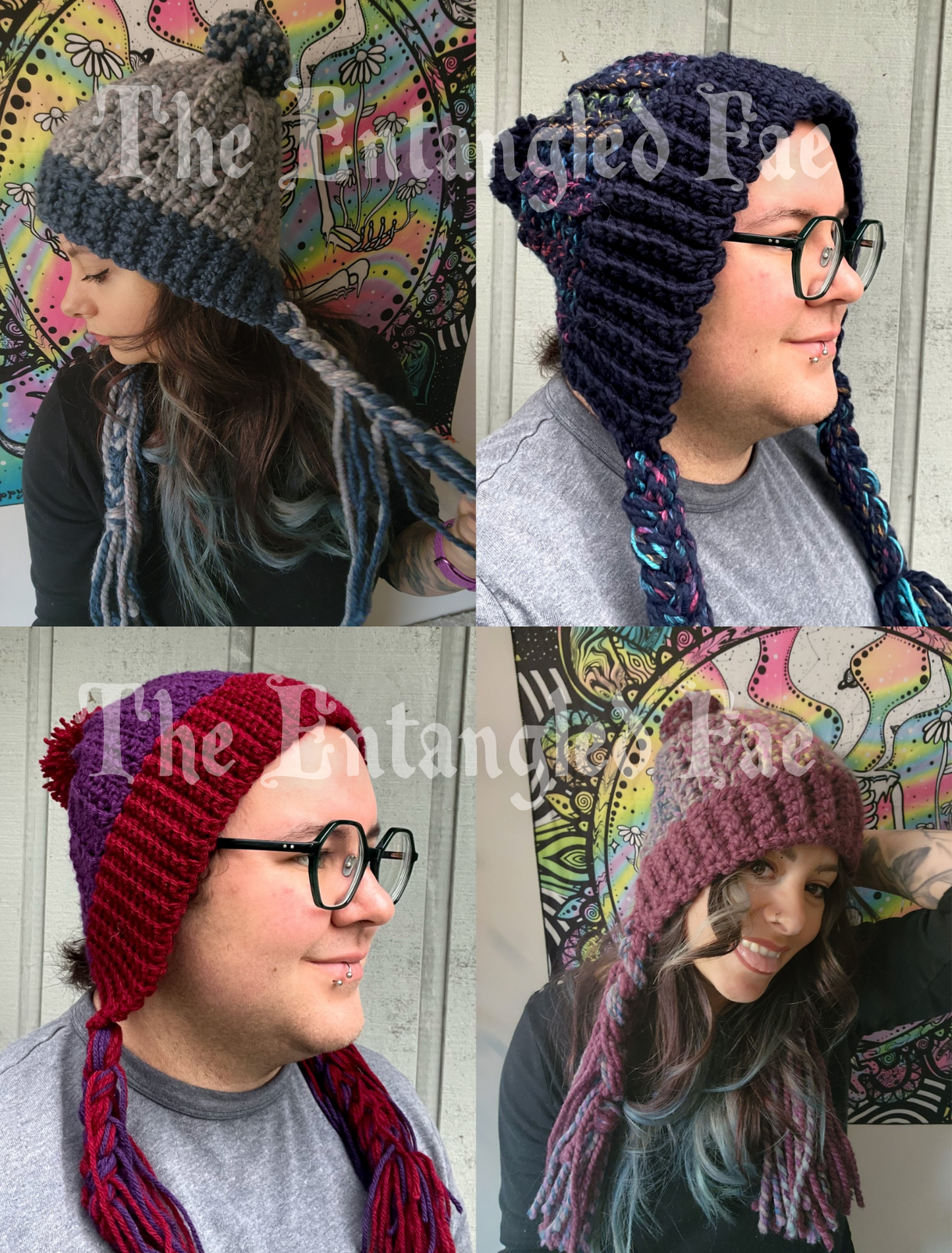 Faerie Tale Bonnet Crochet Pattern