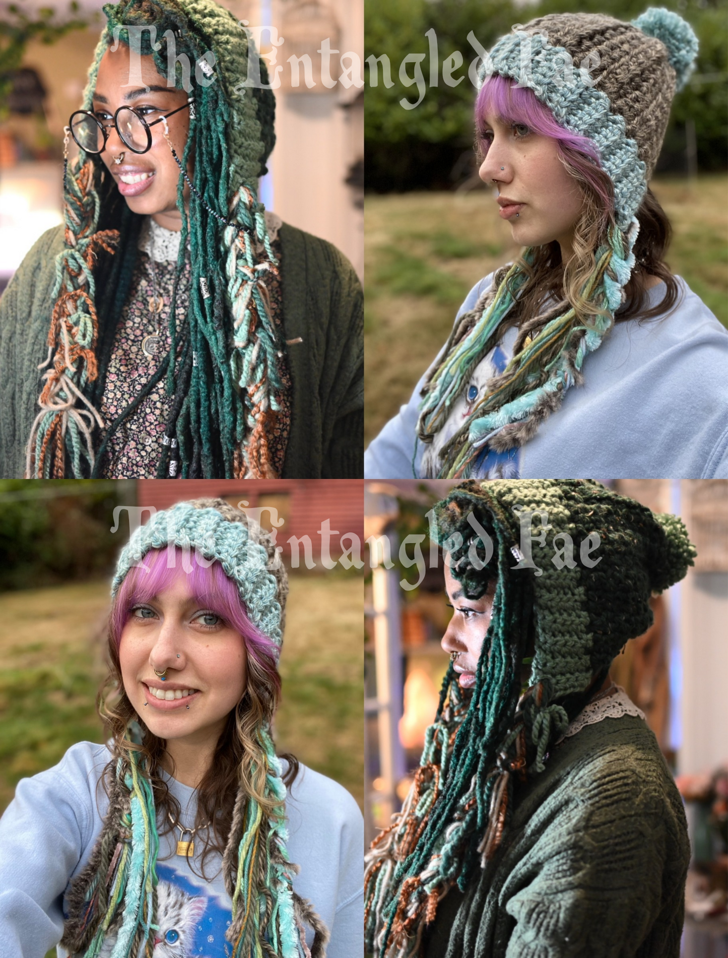 Faerie Tale Bonnet Crochet Pattern