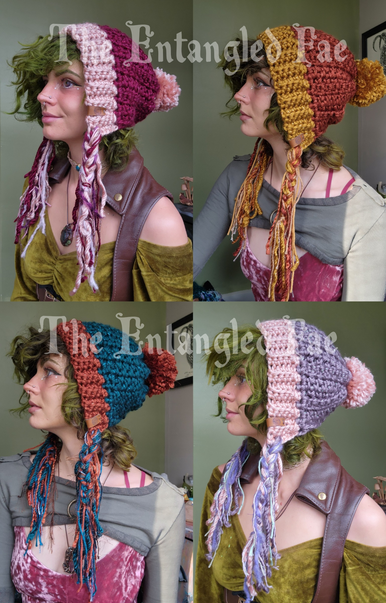 Faerie Tale Bonnet Crochet Pattern