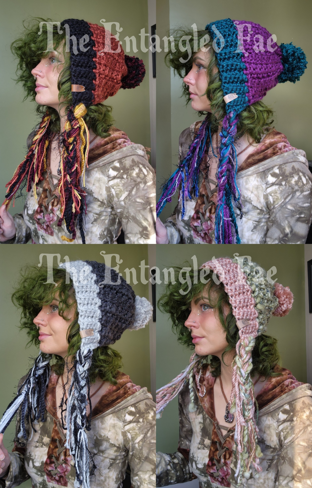 Faerie Tale Bonnet Crochet Pattern