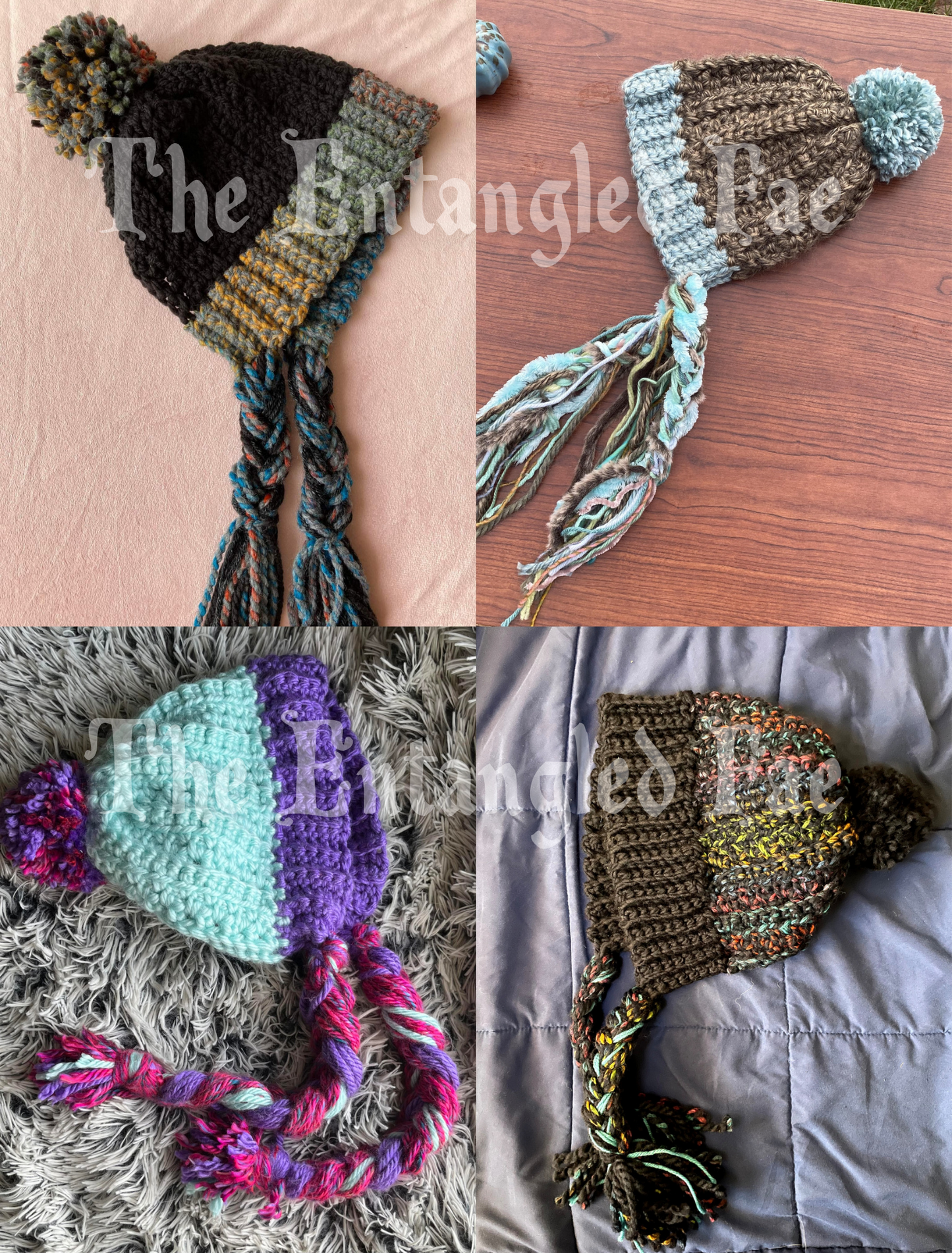 Faerie Tale Bonnet Crochet Pattern