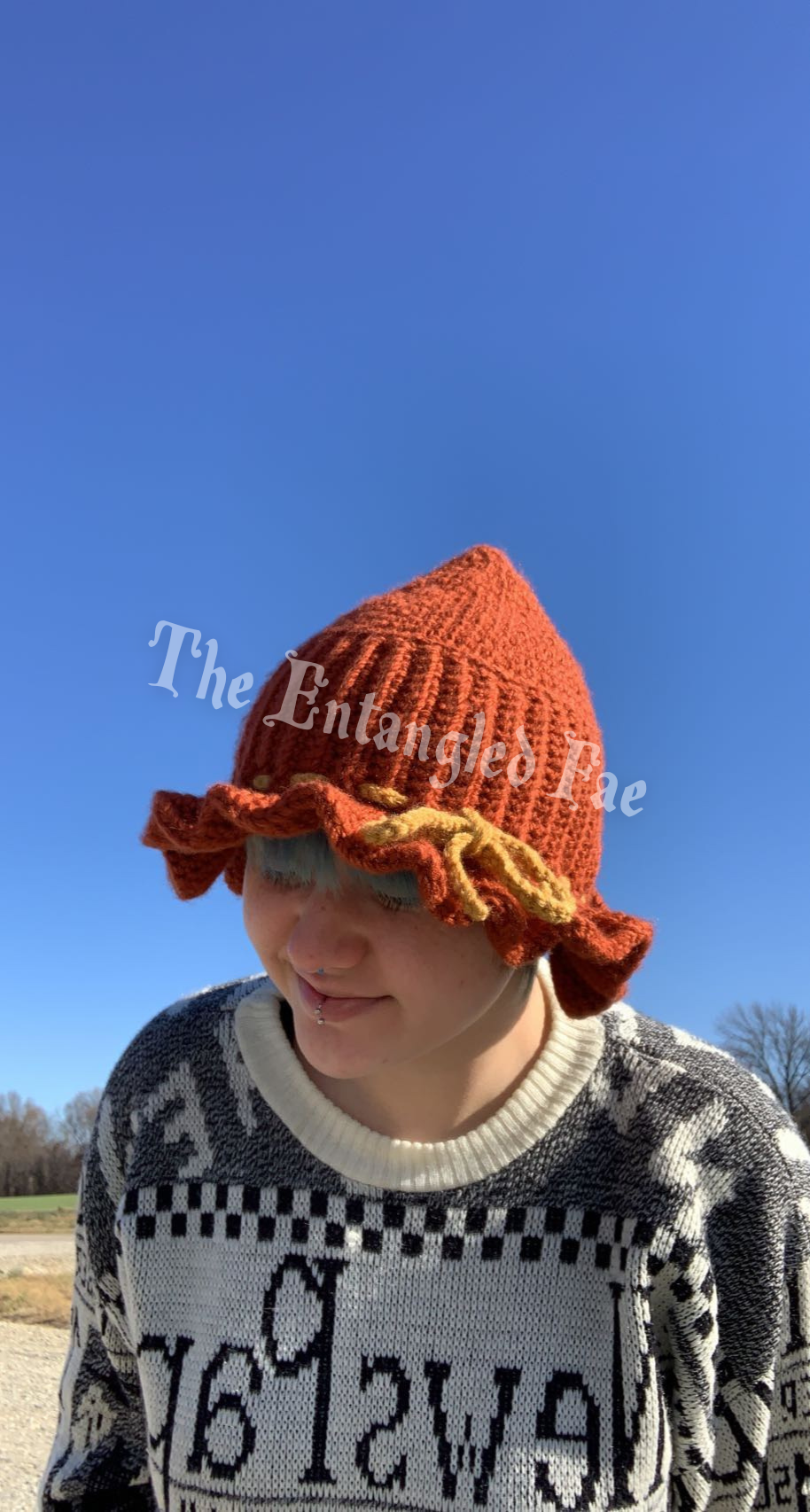 Foxglove Bucket Hat Crochet Pattern