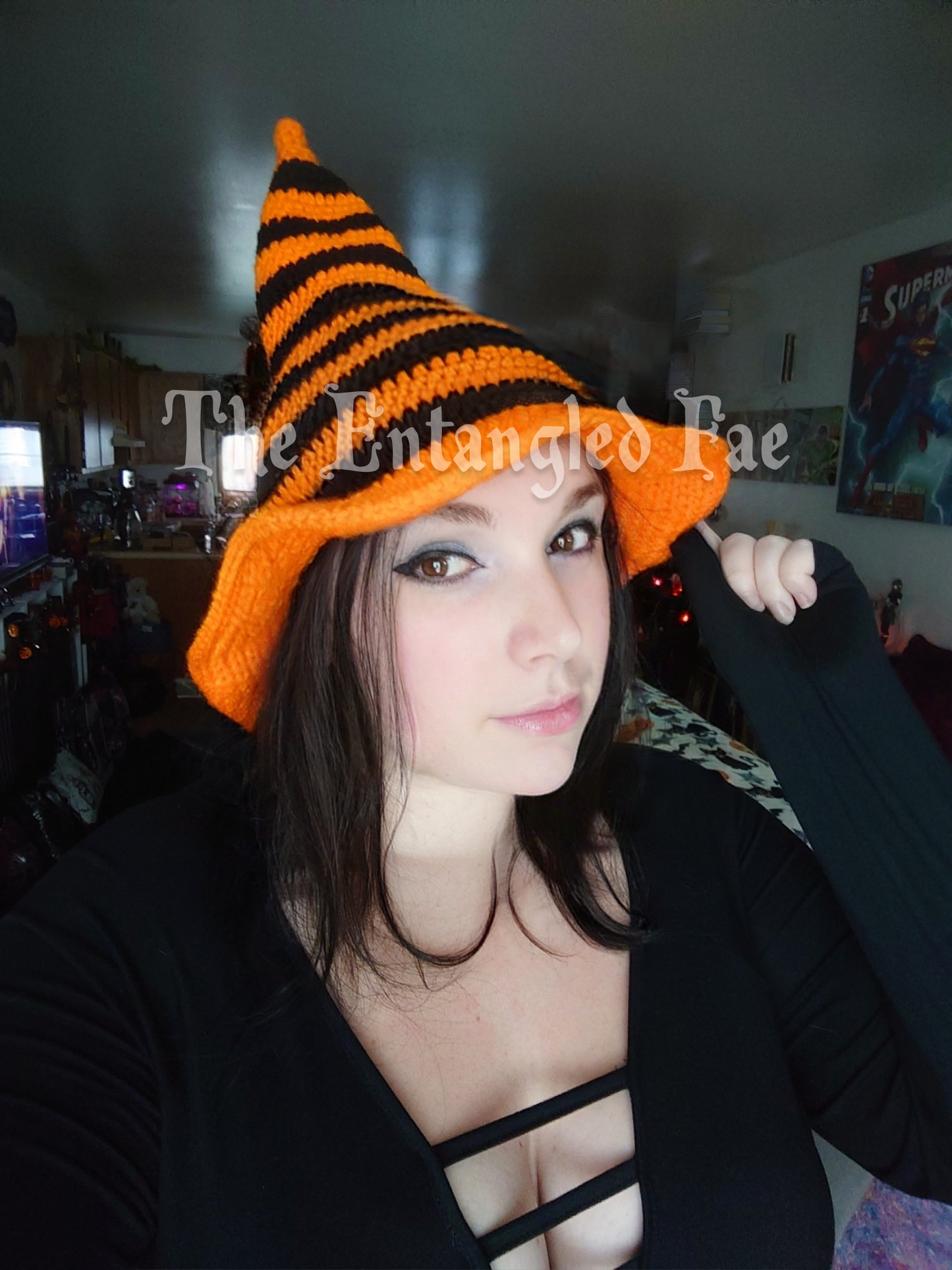 Slouchy Witch Hat Crochet Pattern